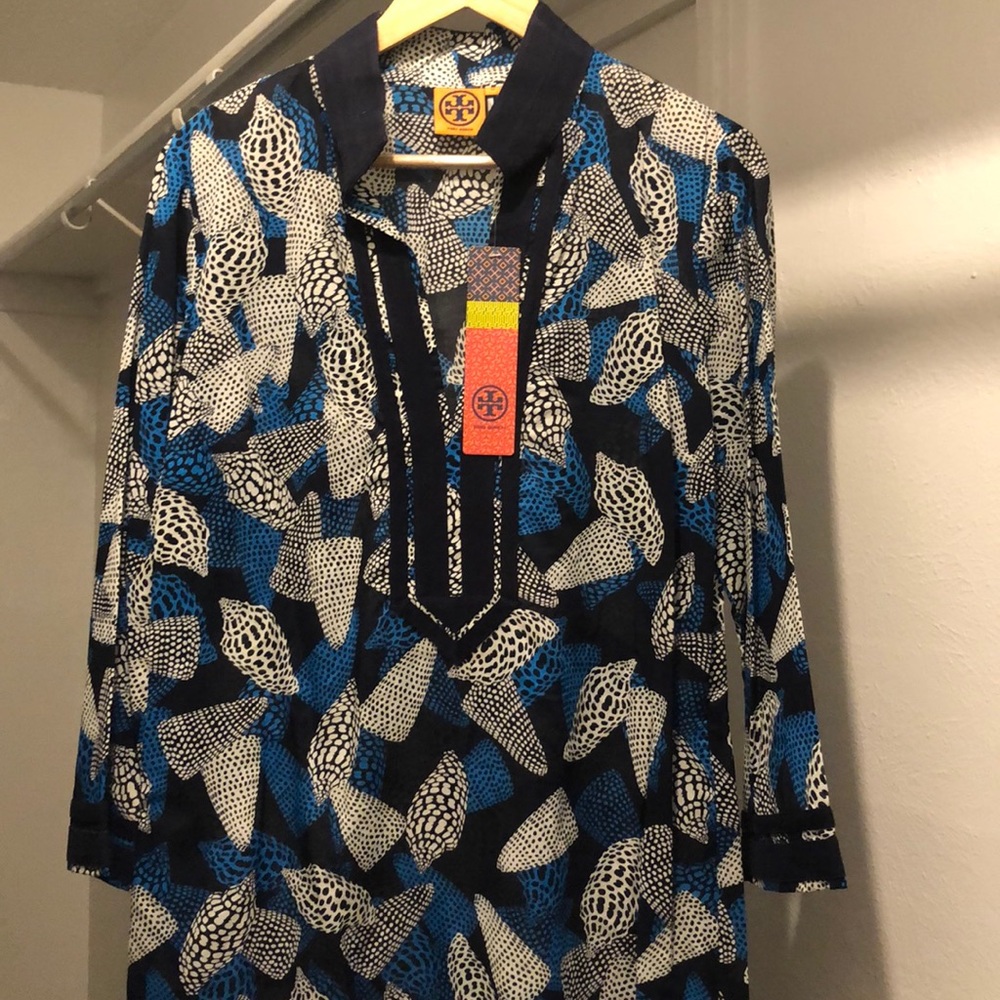 Tory Burch Seashell Tunic Dress